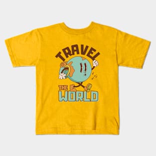 Travel The World Kids T-Shirt